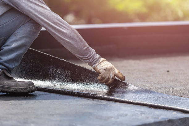 Professional Waterproofing technician working in Napoleon, OH